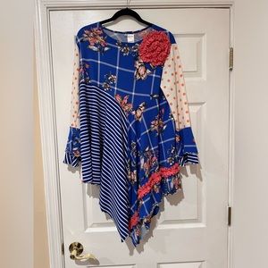 Custom Mixed Print top